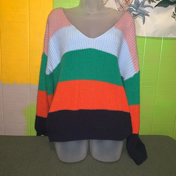SHEIN Sweaters - Shein striped sweater